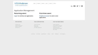 Application Management - UCLA (Anderson)