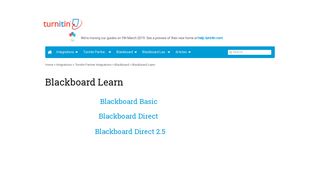 Blackboard Learn - Guides.turnitin.com