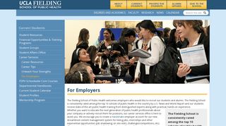 For Employers - UCLA Fielding School of Public Health