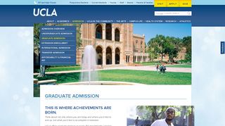 Graduate Admission | UCLA