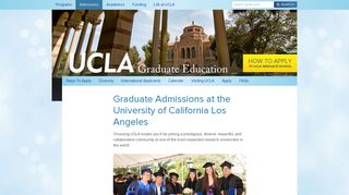 Admissions - UCLA Graduate Programs