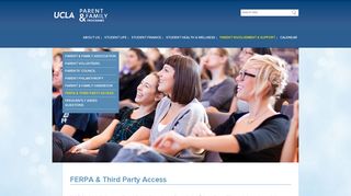 FERPA & Third Party Access | UCLA Parent and Family Programs