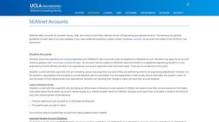 SEASnet Accounts - UCLA.edu