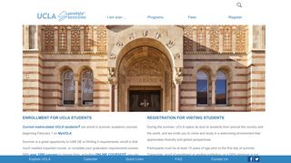 Academic Course Registration | UCLA Summer Sessions