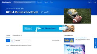 UCLA Bruins Football Tickets | Single Game Tickets ... - Ticketmaster