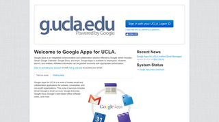 Google Apps for UCLA