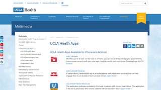 Download free UCLA Health apps