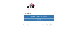 CareerEdge Login - UCLan