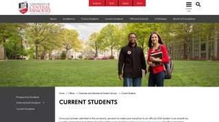 Current Students - University of Central Missouri