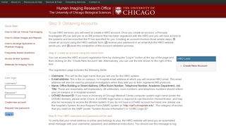 Step 3: Obtaining Accounts | Human Imaging Research Office