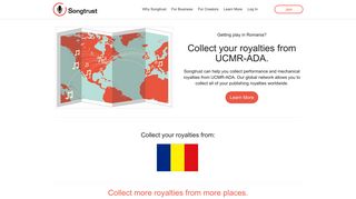 Collect your royalties from UCMR-ADA. | Songtrust