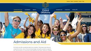 UCO: Admissions and Aid