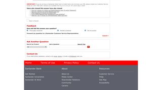 How do I reset my Online / Mobile Banking password? - Santander Bank