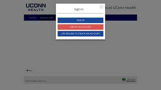Application Status - UConn Health Candidate Self-Service