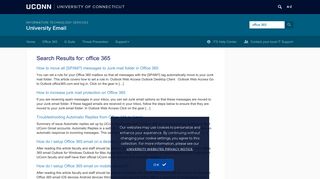 office 365 - UConn Email - University of Connecticut