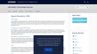 VPN | Information Technology Services - uconn its - University of ...