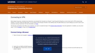 Connecting to VPN | Engineering Computing Services