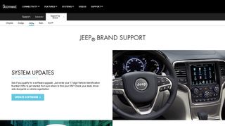 Uconnect System Information for Jeep Vehicles