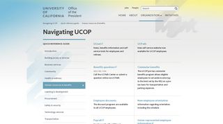 Human resources & benefits | UCOP