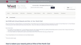 UCount Rewards - Wine of the Month - Wine-of-the-Month Club
