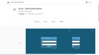 uCoz - Safe authorization - Google Chrome