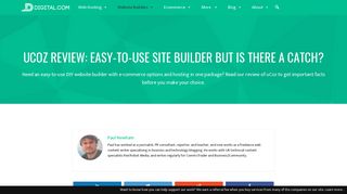 uCoz Review: Easy-to-Use Site Builder But is There a Catch? - Digital ...