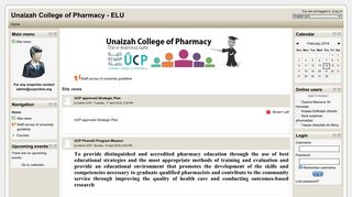 Unaizah College of Pharmacy - ELU