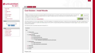 Install Moodle - Univention Wiki