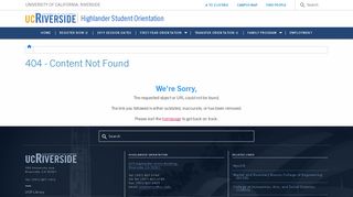 Highlander Orientation - Register Online
