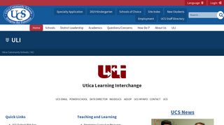 ULI - Utica Community Schools