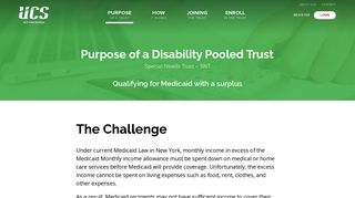 Purpose of a Disability Pooled Trust | UCS Trust Services