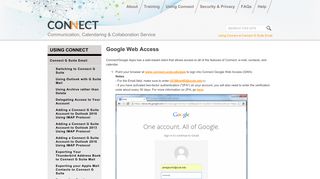 Google Web Access | Connect :: Communication ... - Connect UCSB