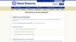 Benefits and Retirement | UCSB Human Resources