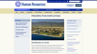 Prospective Employees | UCSB Human Resources