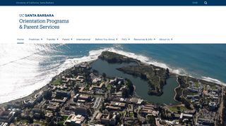 UCSB Orientation Programs - UC Santa Barbara