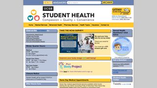 UCSB Student Health - Home