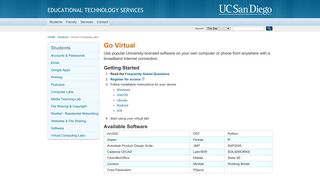 UCSD virtual lab