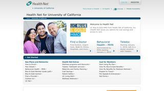 University of California - Health Net