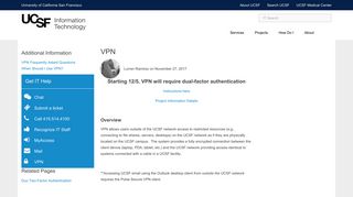 VPN | it.ucsf.edu