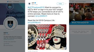 UCT on Twitter: 