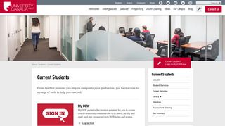 Current Students - University Canada West