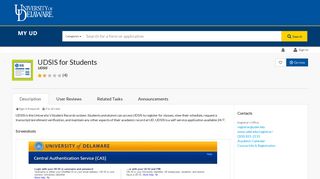 UDSIS for Students (UDSIS) | My UD