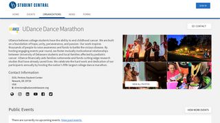 UDance Dance Marathon - StUDent Central