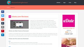 Udate.com review. Is Udate.com Scam or Not? Real reviews ...