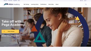 Pega Academy: Homepage