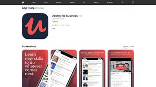 Udemy for Business on the App Store - iTunes - Apple