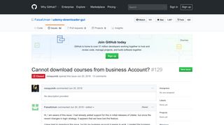Cannot download courses from business Account? · Issue #129 ...