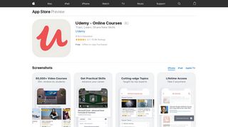 Udemy - Online Courses on the App Store - iTunes - Apple
