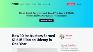 How 10 Instructors Earned $1.6 Million on Udemy in One Year