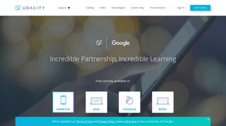 Udacity-Google Partnership | Udacity